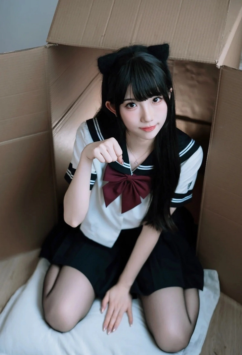 gái xinh cosplay mèo full hd cực xinh