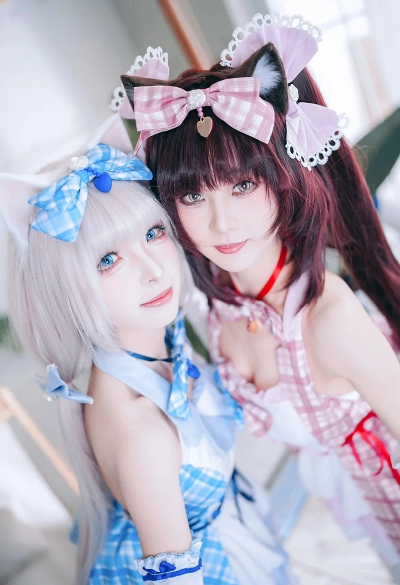 gái xinh cosplay mèo hd cực xinh