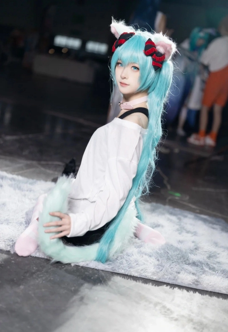 gái xinh cosplay mèo hd đẹp