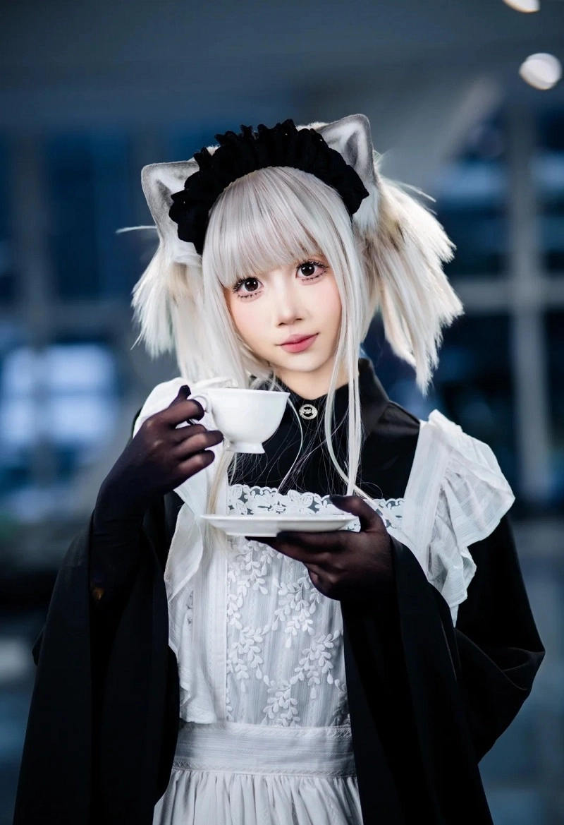 gái xinh cosplay mèo siêu đẹp