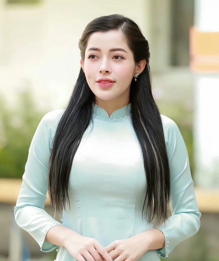 Nguyễn Diệu Linh như nàng thơ 