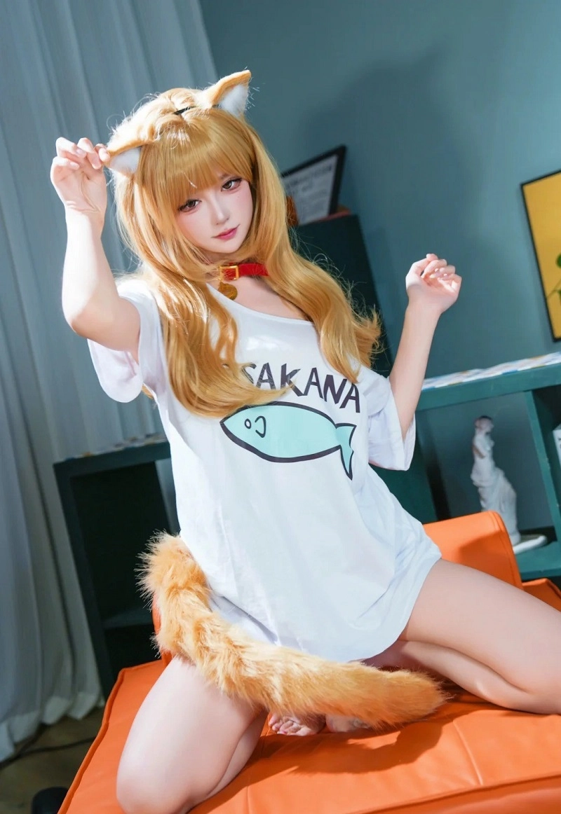 hình gái xinh cosplay mèo hd