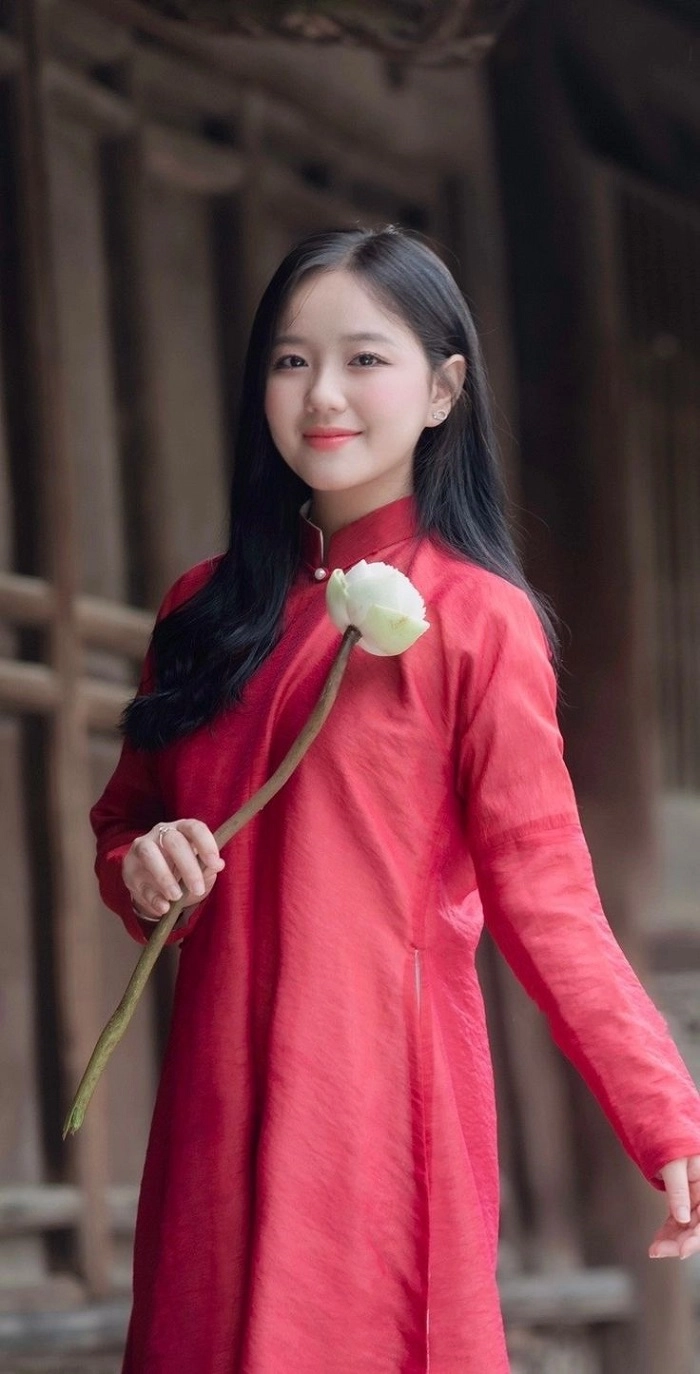 ảnh tết áo dài